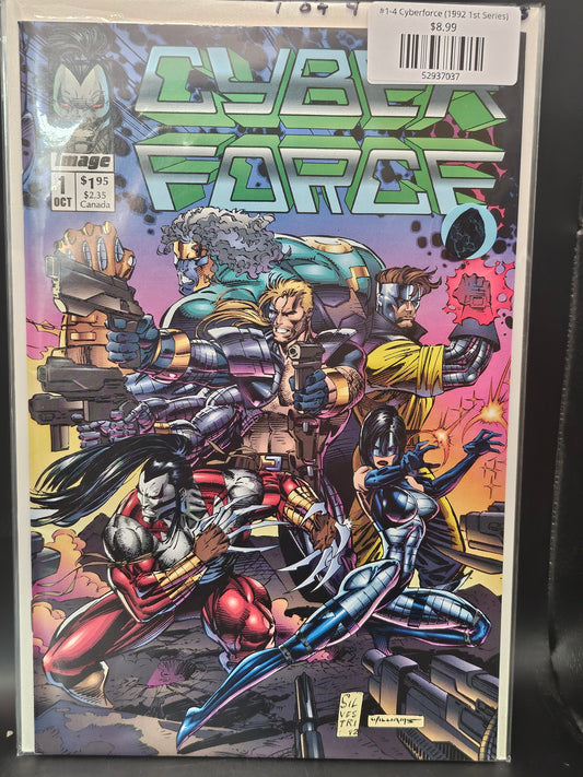 #1-4 Cyberforce (1992 1st Series)