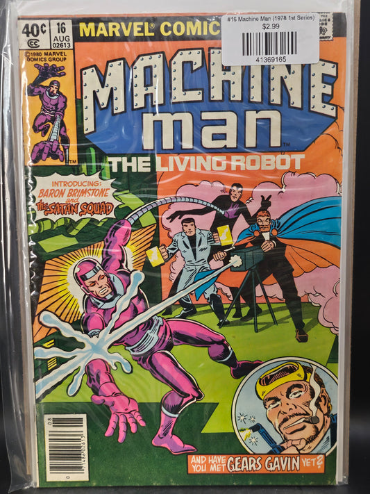 #16 Machine Man (1978 1st Series)