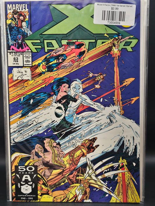 #63d X-Factor (1986 1st Series Marvel)