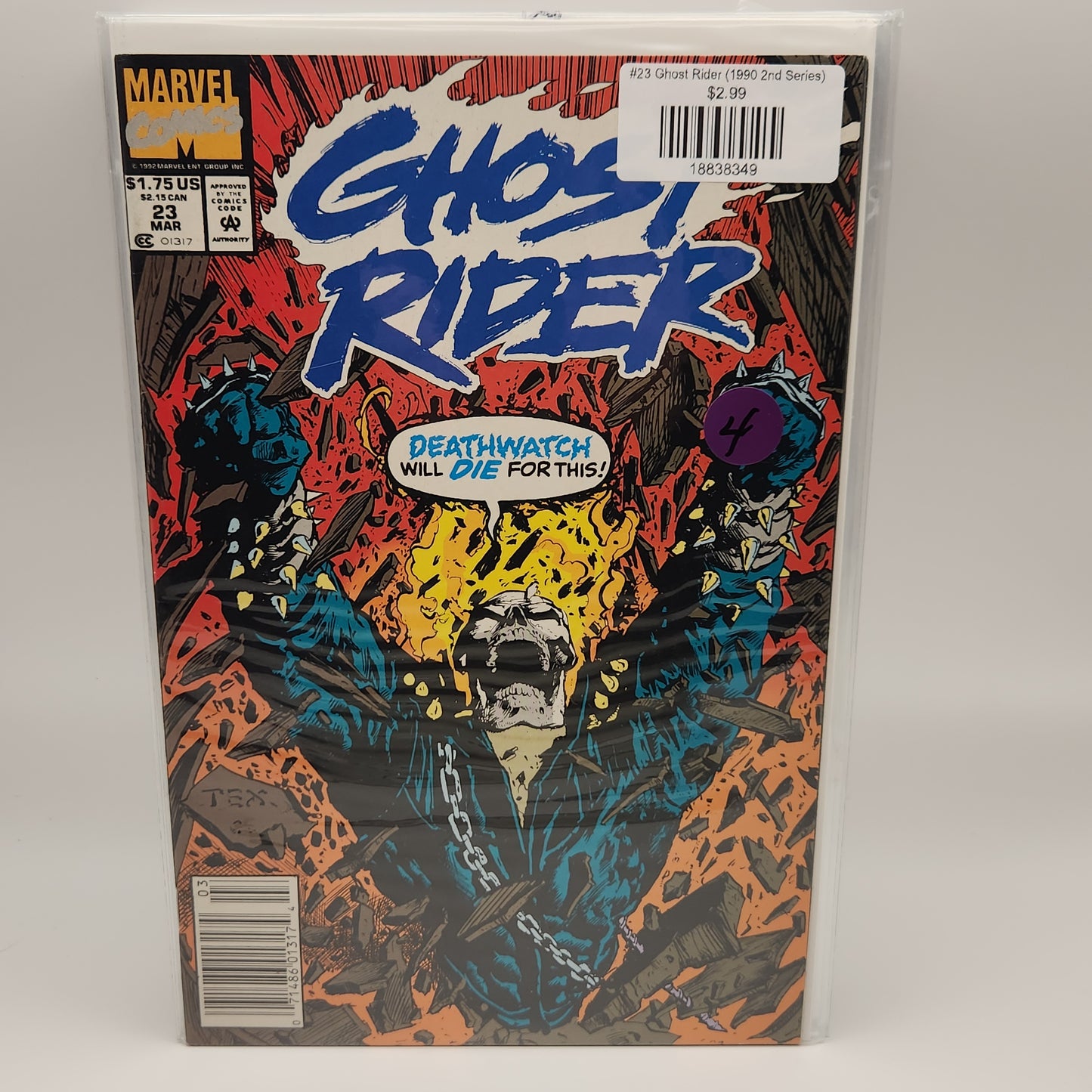 #23 Ghost Rider (1990 2nd Series)
