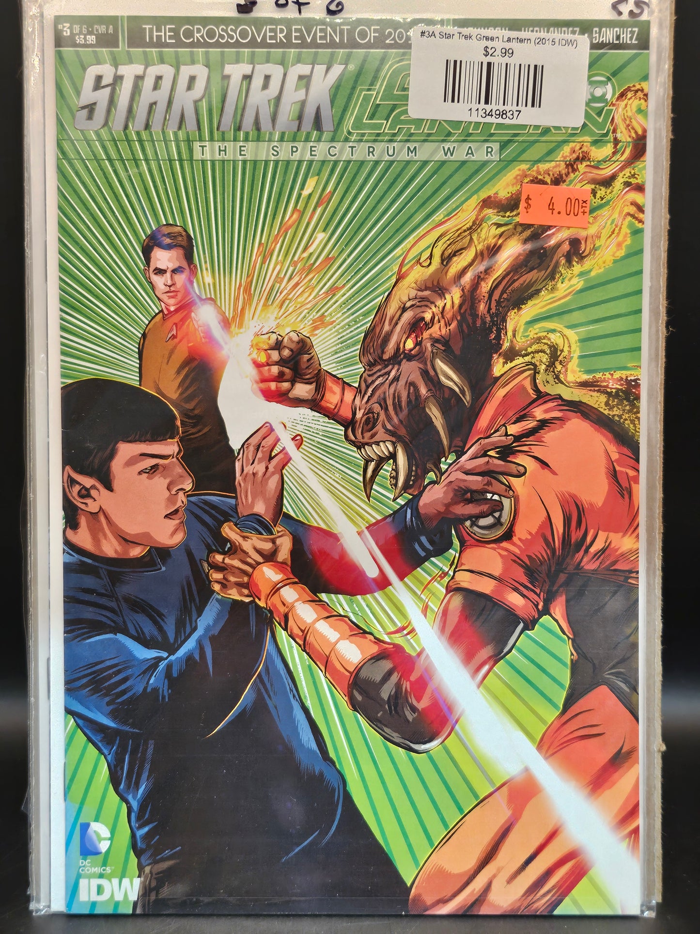 #3A Star Trek Green Lantern (2015 IDW)