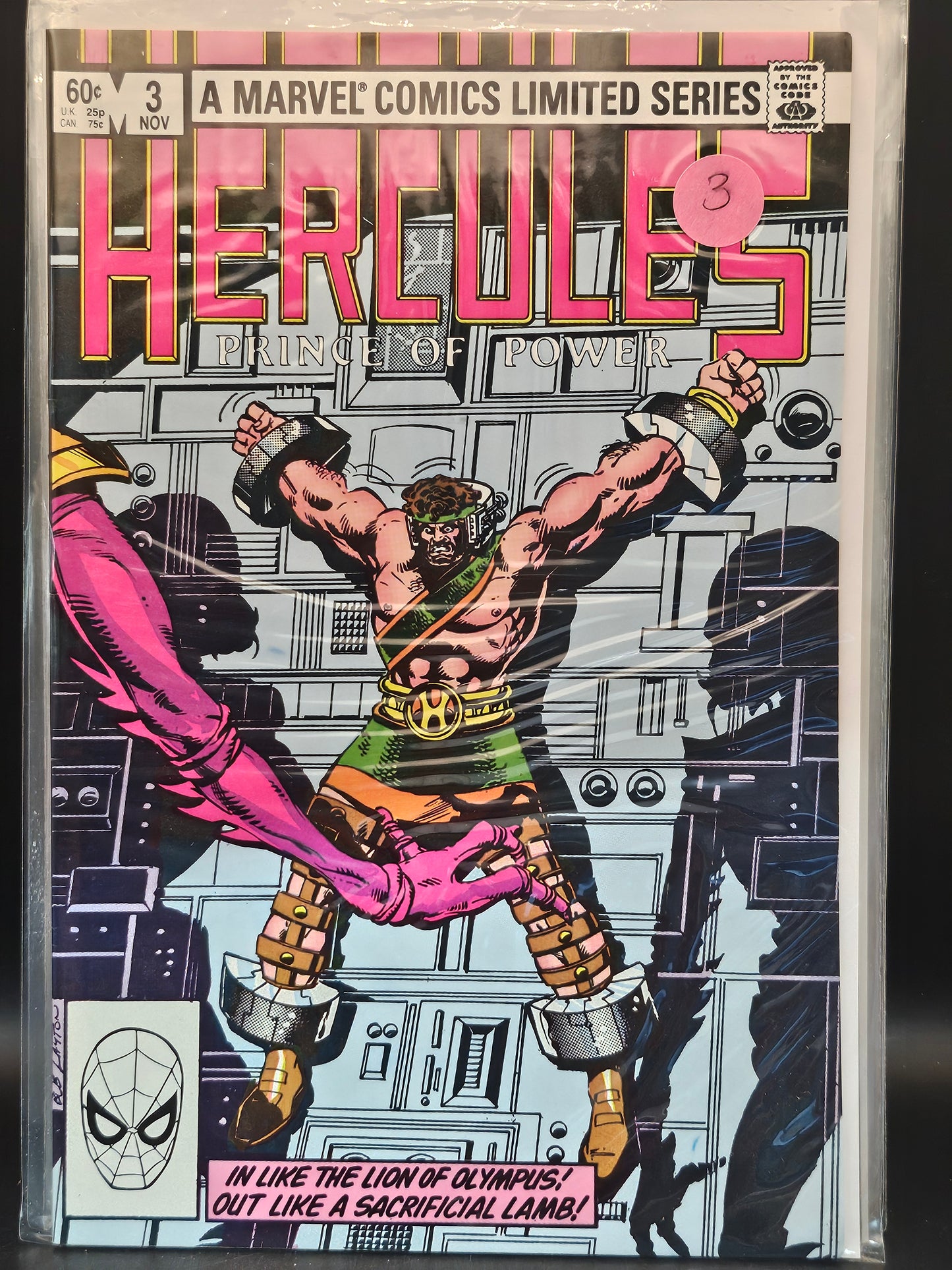 Hercules (1982 1st Series Marvel) #1-4
