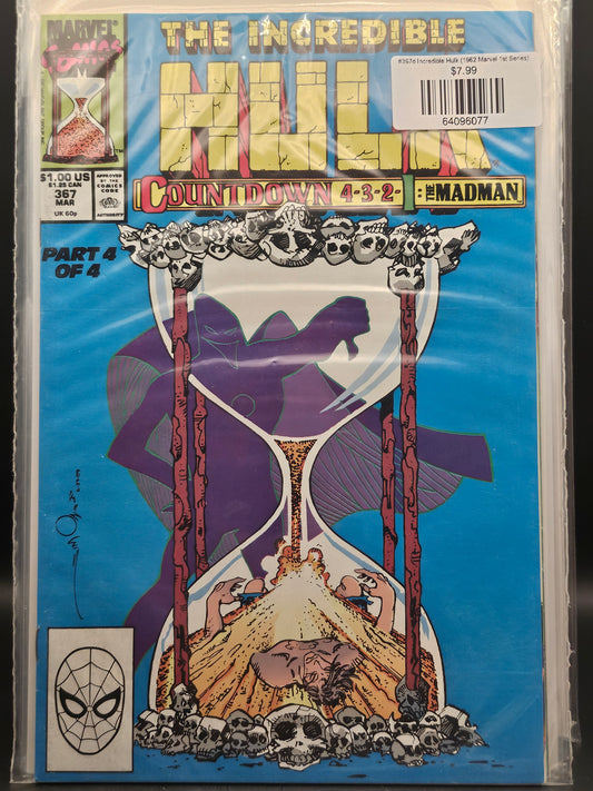 #367d Incredible Hulk (1962 Marvel 1st Series)