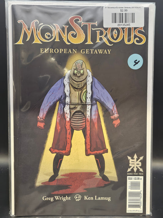 #1 Monstrous European Getaway (2019 Source Point Press)