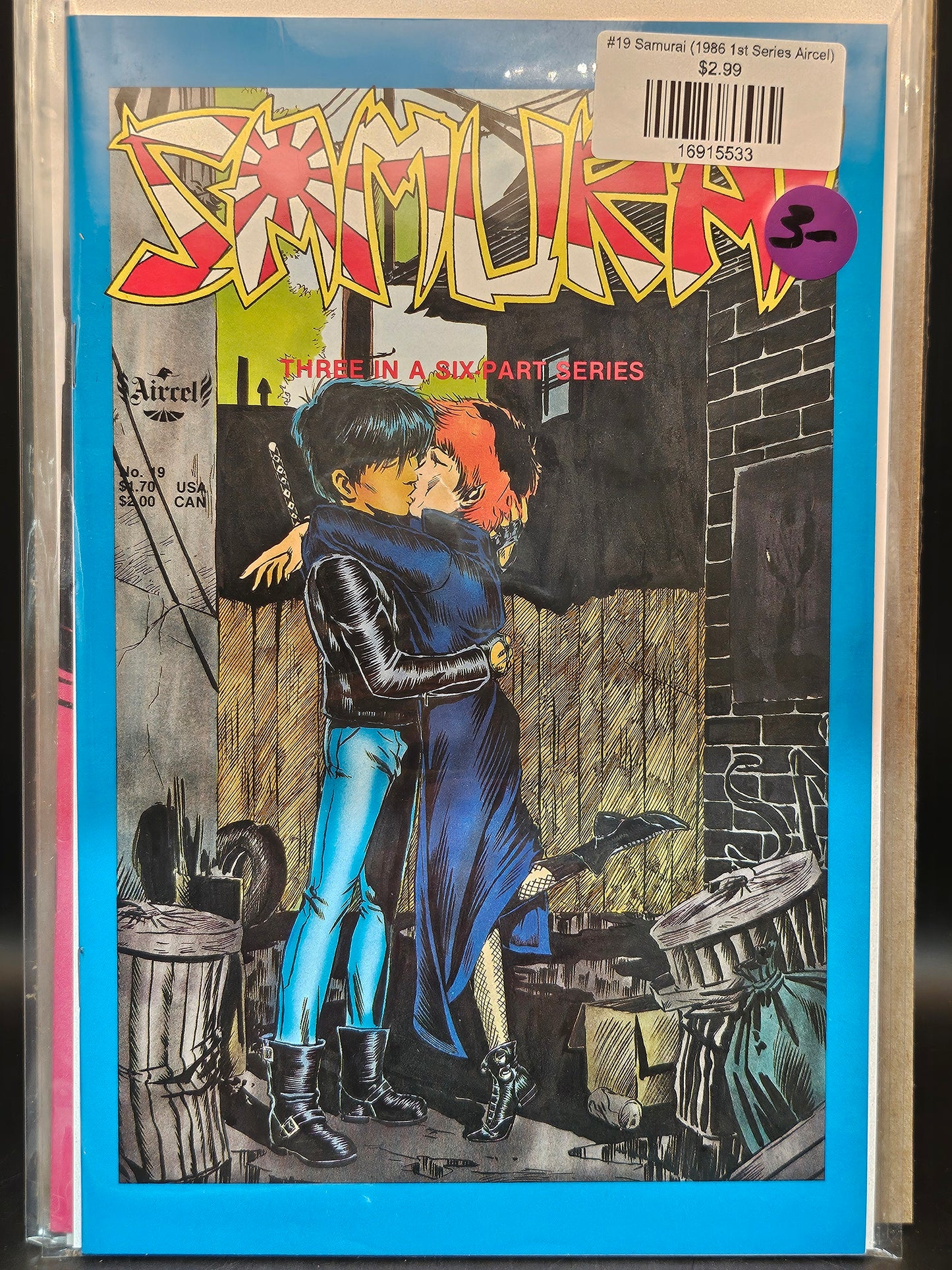 #19 Samurai (1986 1st Series Aircel)