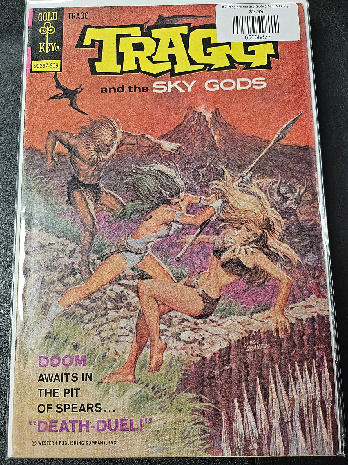 #6 Tragg and the Sky Gods (1975 Gold Key)