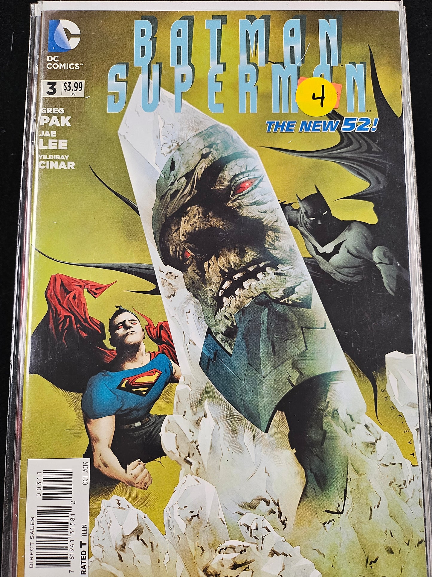 Batman/Superman – DC Comics – (2013–2016) – Volume 1 – #3 - Cover A