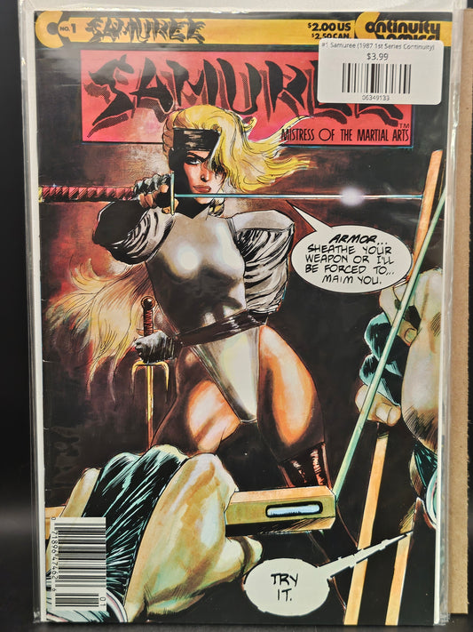 #1 Samuree (1987 1st Series Continuity)