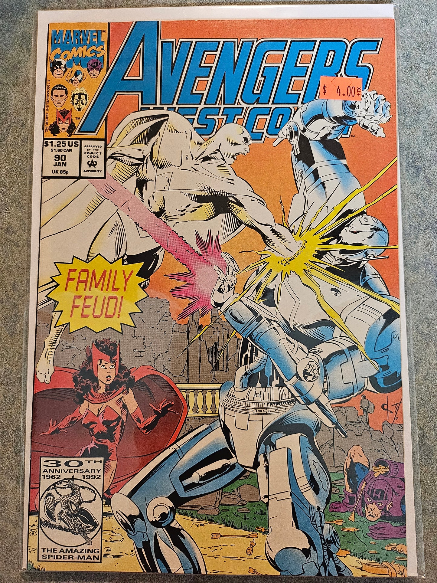 Avengers West Coast – Marvel Comics – (1989–1994) – Volume 1 – #90