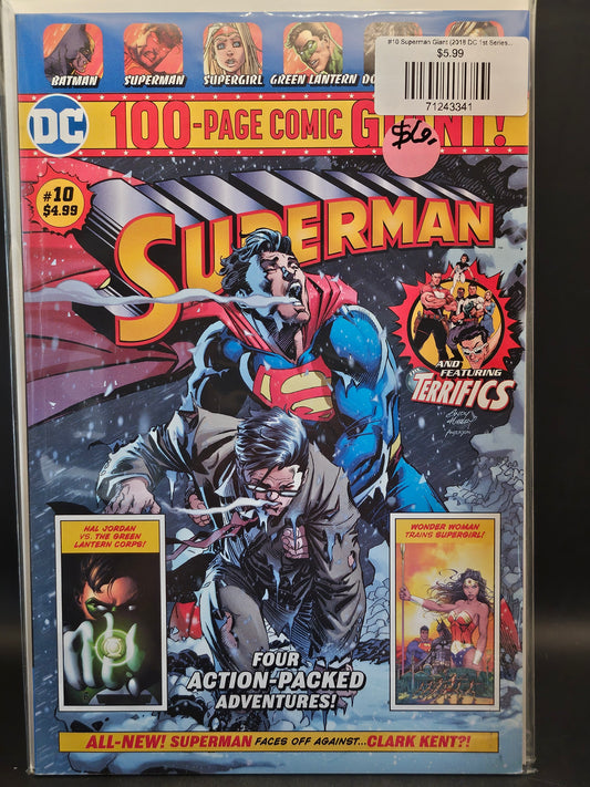 #10 Superman Giant (2018 DC 1st Series) Walmart Exclusive