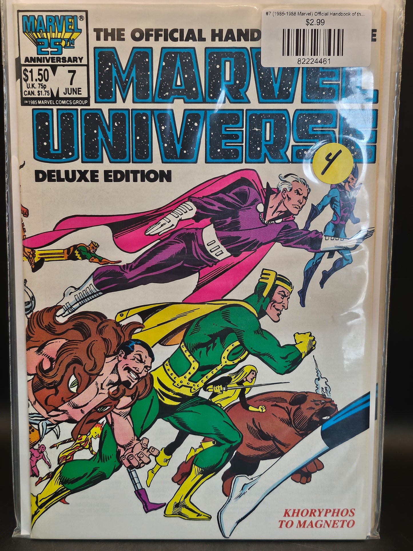 #7 (1985-1988 Marvel) Official Handbook of the Marvel Universe Deluxe Edition
