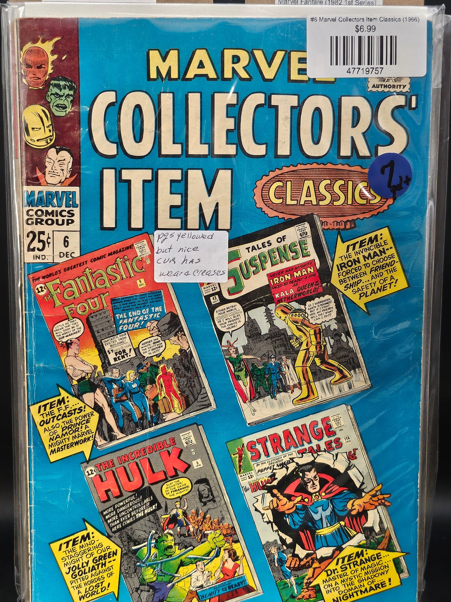 #6 Marvel Collectors Item Classics (1966)