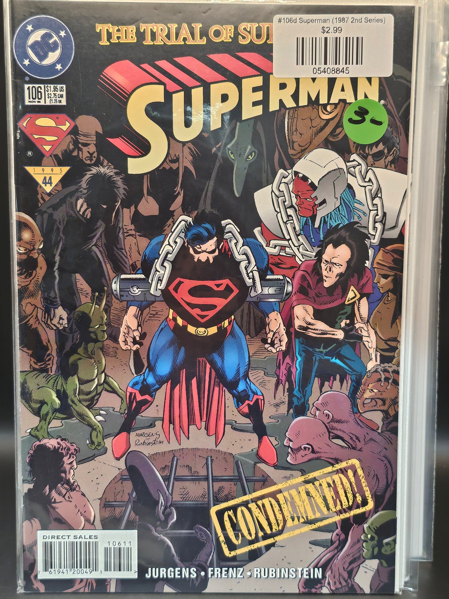 #106d Superman (1987 2nd Series)