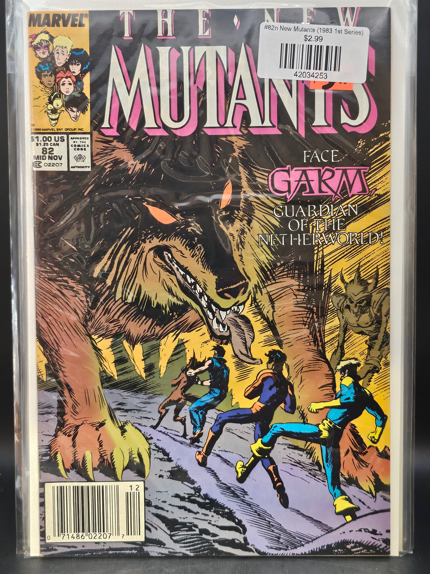 #82n New Mutants (1983 1st Series)