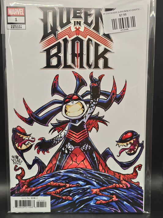 #1 (Skottie) [QIB] QUEEN IN BLACK (SKOTTIE YOUNG VARIANT)