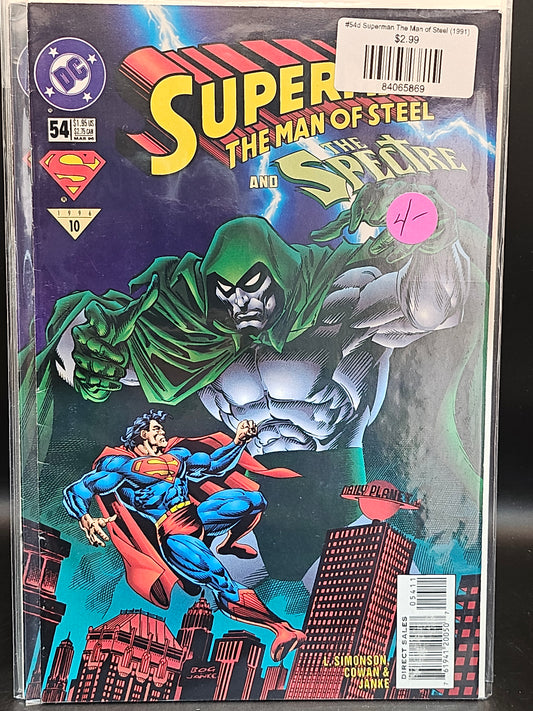 #54d Superman The Man of Steel (1991)