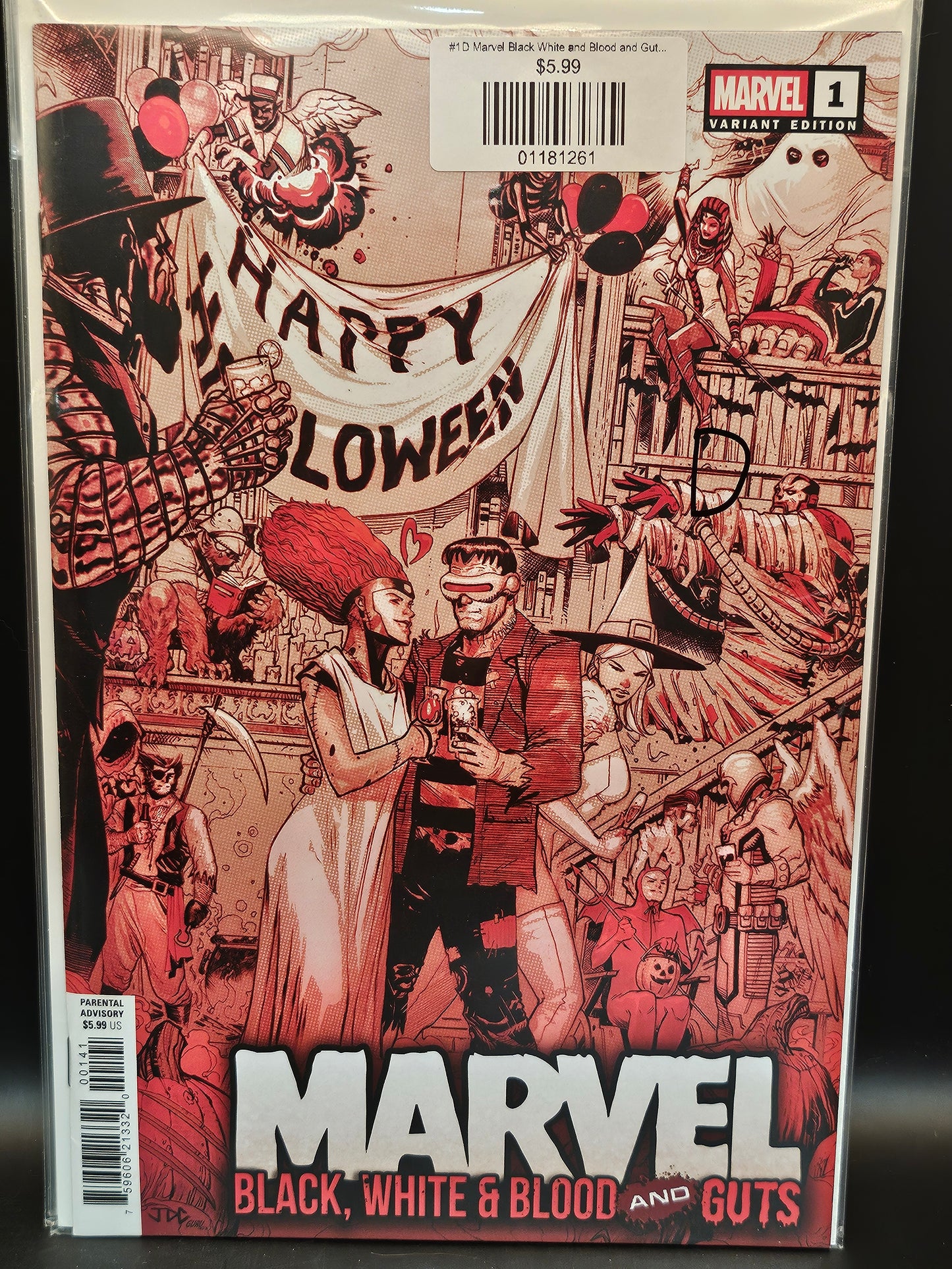 #1D Marvel Black White and Blood and Guts (2025 Marvel)