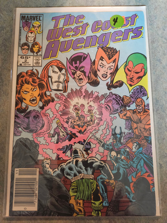 West Coast Avengers – Marvel Comics – (1985–1989) – Volume 2 – #2