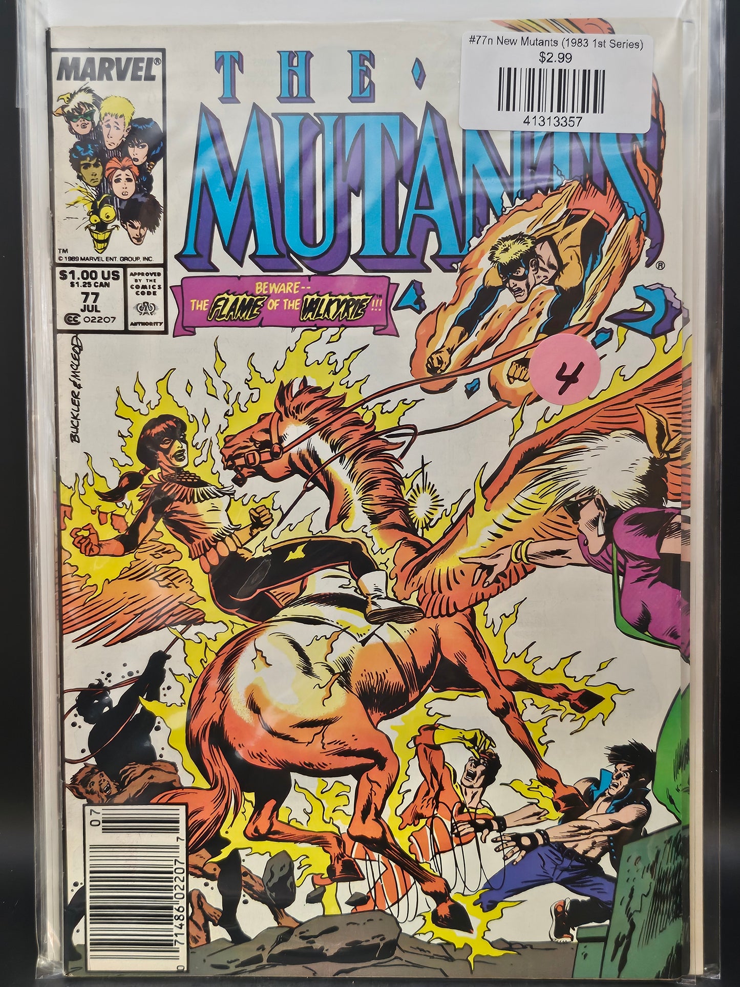 #77n New Mutants (1983 1st Series)