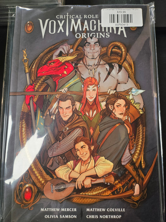#1 Critical Role Vox Machina Origins TPB (2020 Dark Horse)