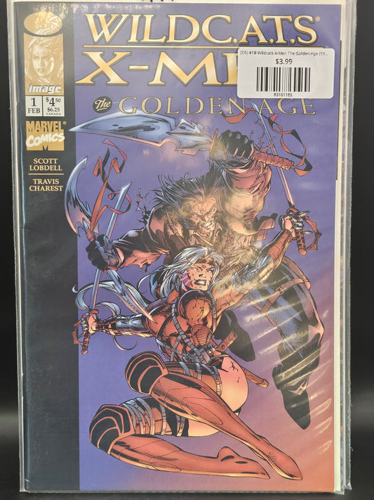 (OS) #1B Wildcats X-Men The Golden Age (1997)