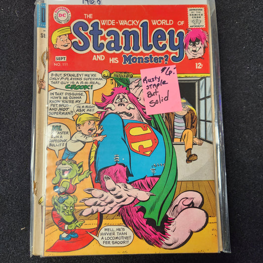 105.141 – Cartoon Odds - #111 - (Stanley and His Monster)