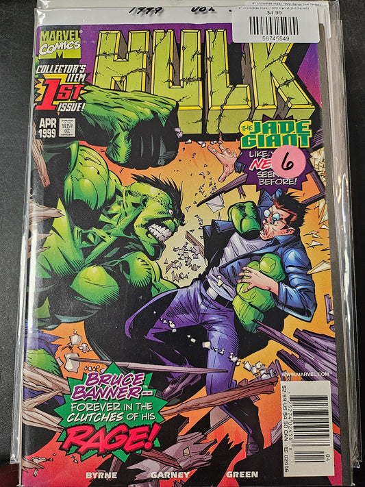 #1 Incredible Hulk (1999 Marvel 2nd Series)