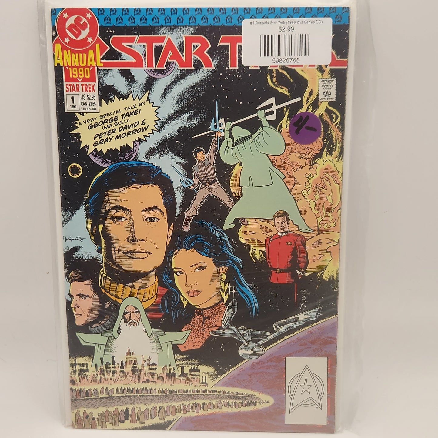 #1 Annuals Star Trek (1989 2nd Series DC)