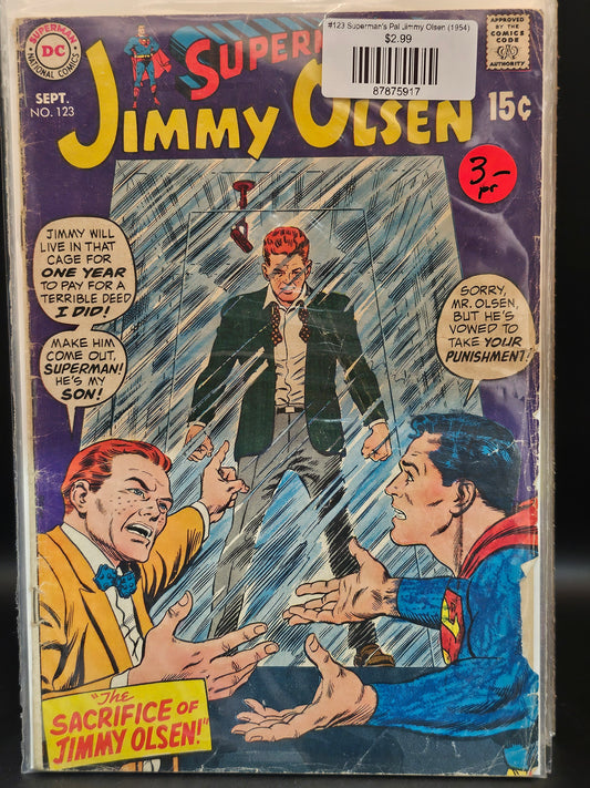 #123 Superman's Pal Jimmy Olsen (1954)