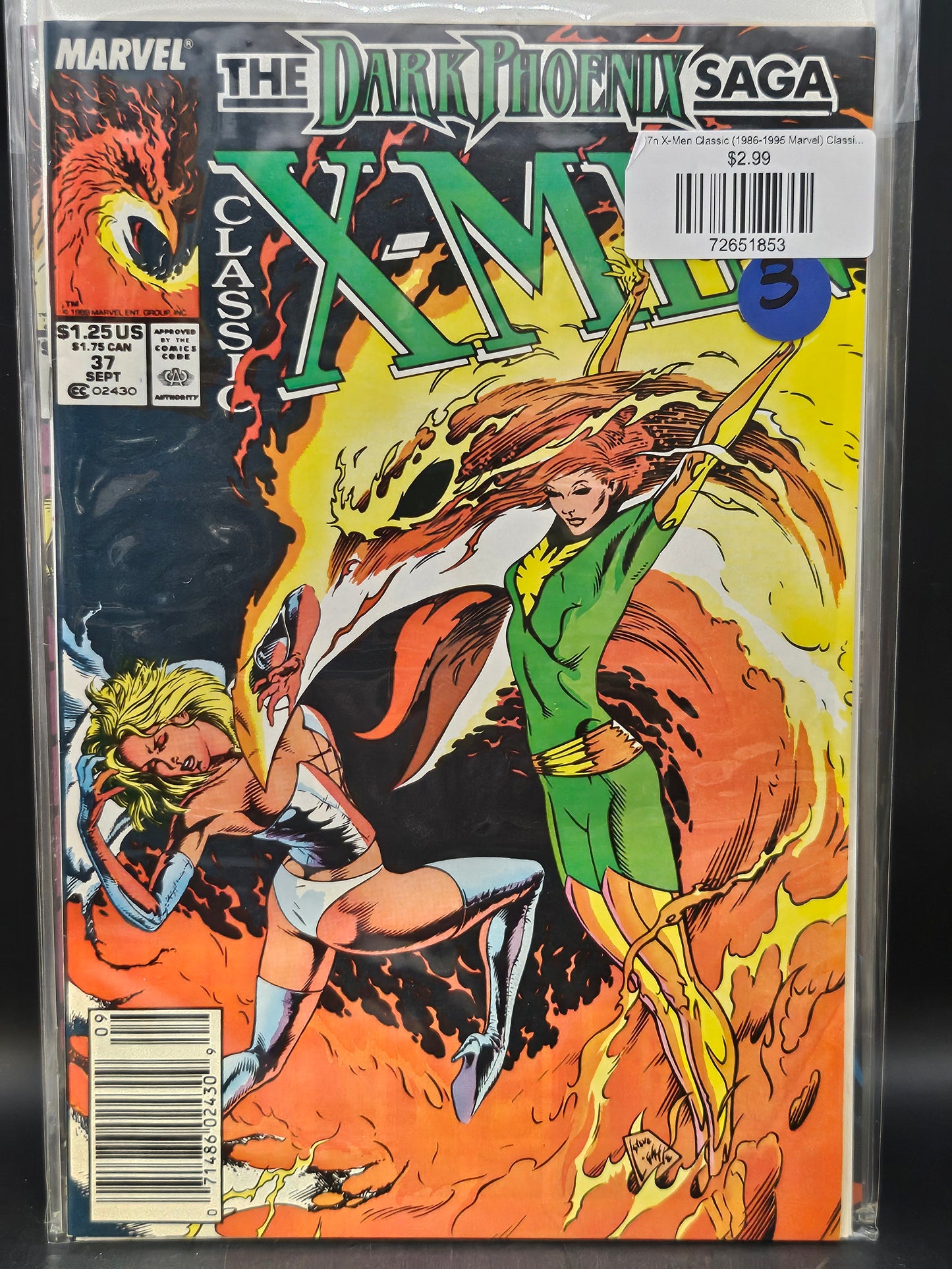 #37n X-Men Classic (1986-1995 Marvel) Classic X-Men