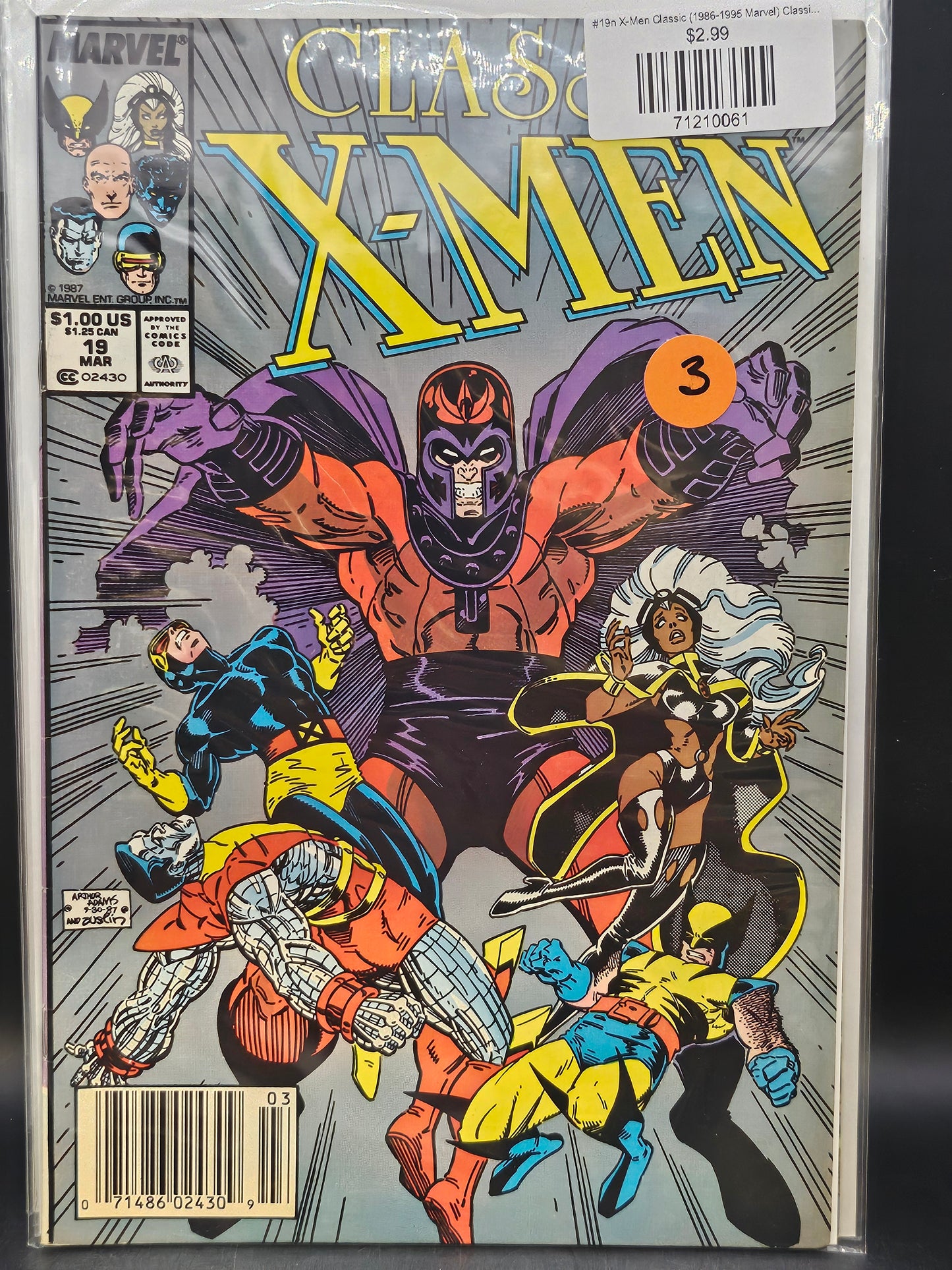 #19n X-Men Classic (1986-1995 Marvel) Classic X-Men