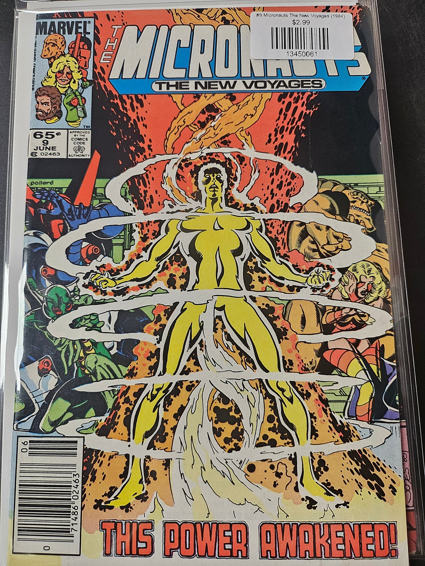 #9 Micronauts The New Voyages (1984)