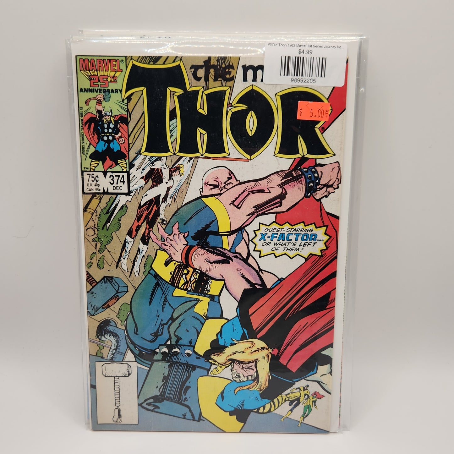 #374d Thor (1962 Marvel 1st Series Journey Into Mystery)