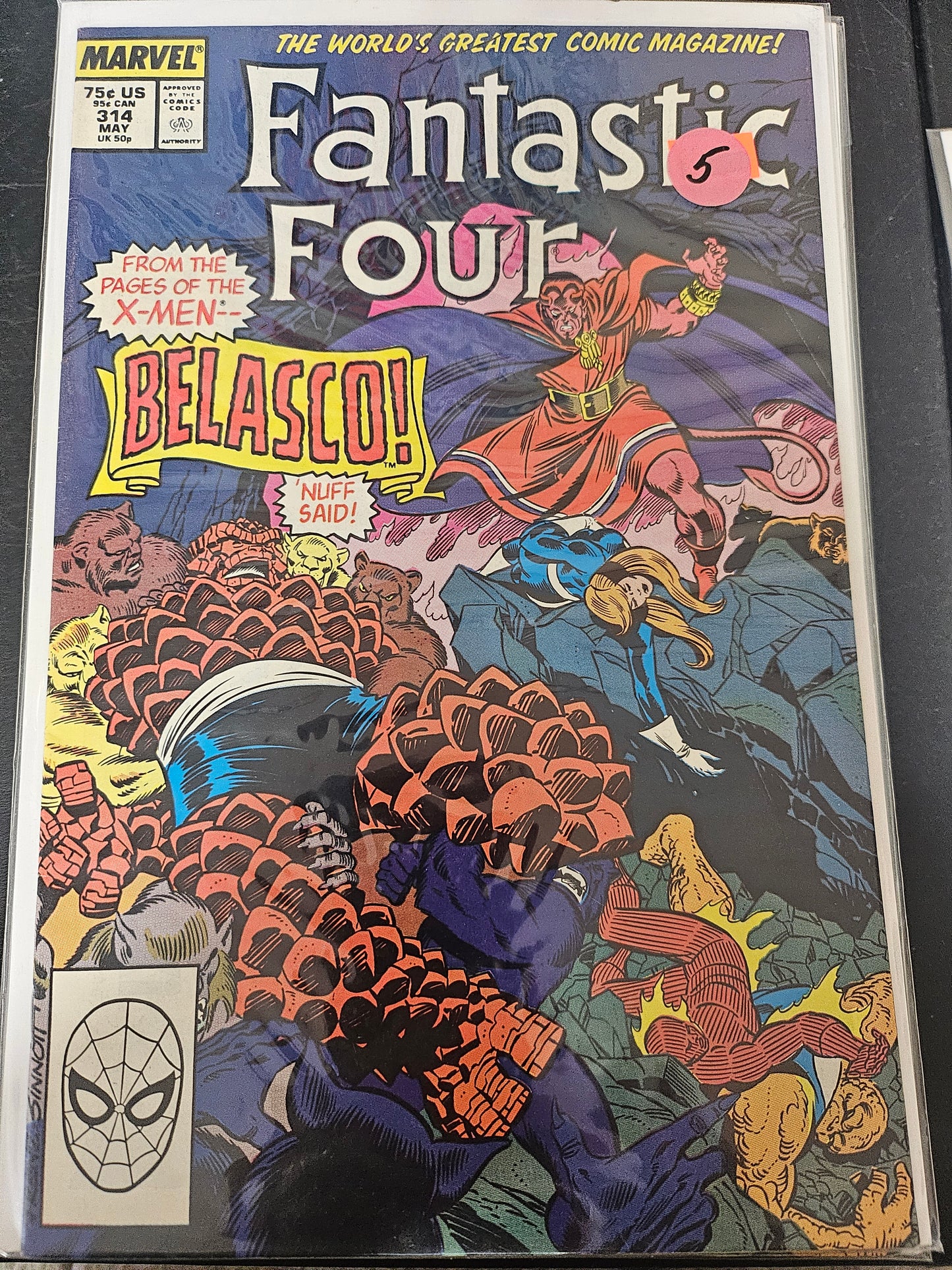 101.127 Fantastic Four – #314 – v1 (1961–1995)