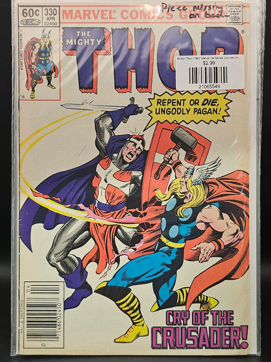 #330n Thor (1962 Marvel 1st Series Journey Into Mystery)