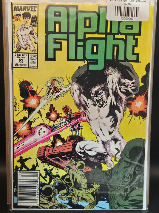 #51 Alpha Flight (1983 1st Series)