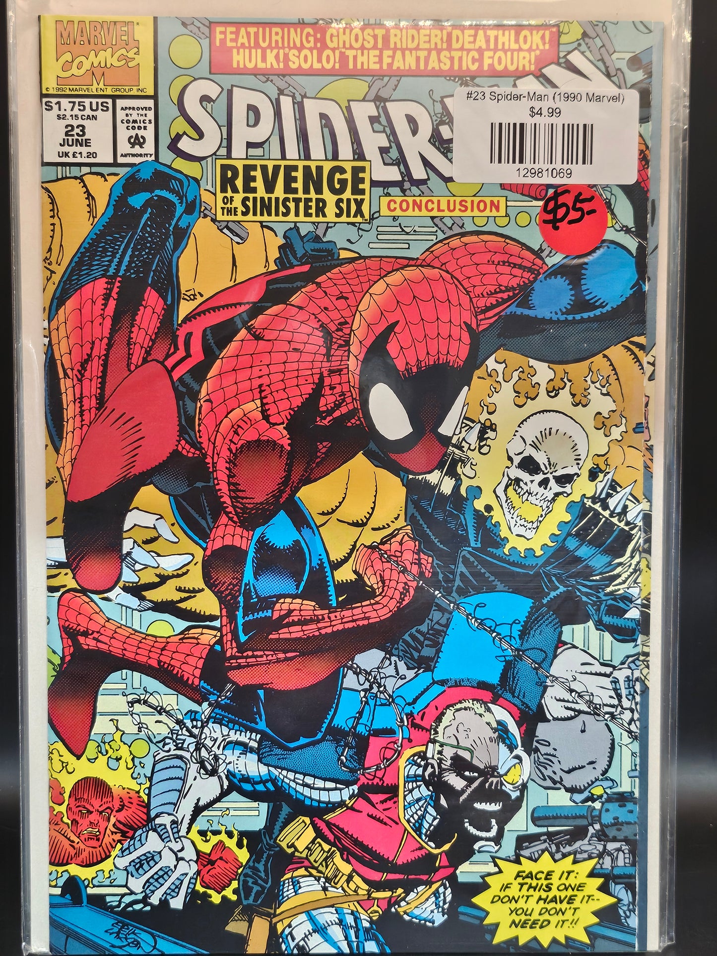 #23 Spider-Man (1990 Marvel)