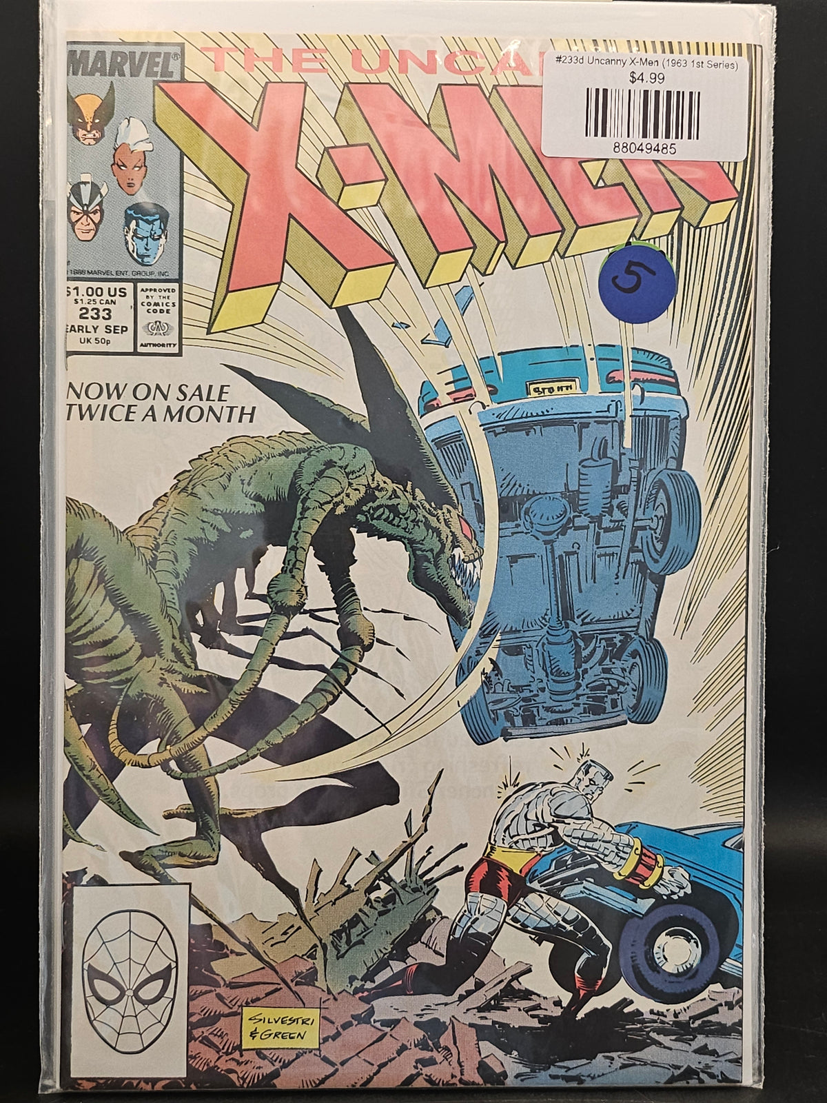 #233d Uncanny X-Men (1963 1st Series)