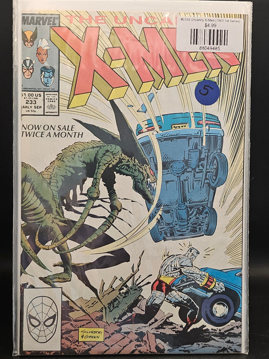 #233d Uncanny X-Men (1963 1st Series)