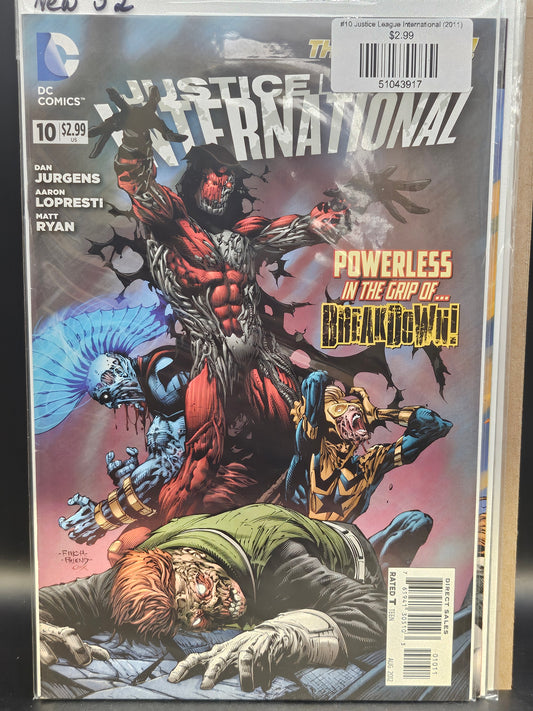 #10 Justice League International (2011)