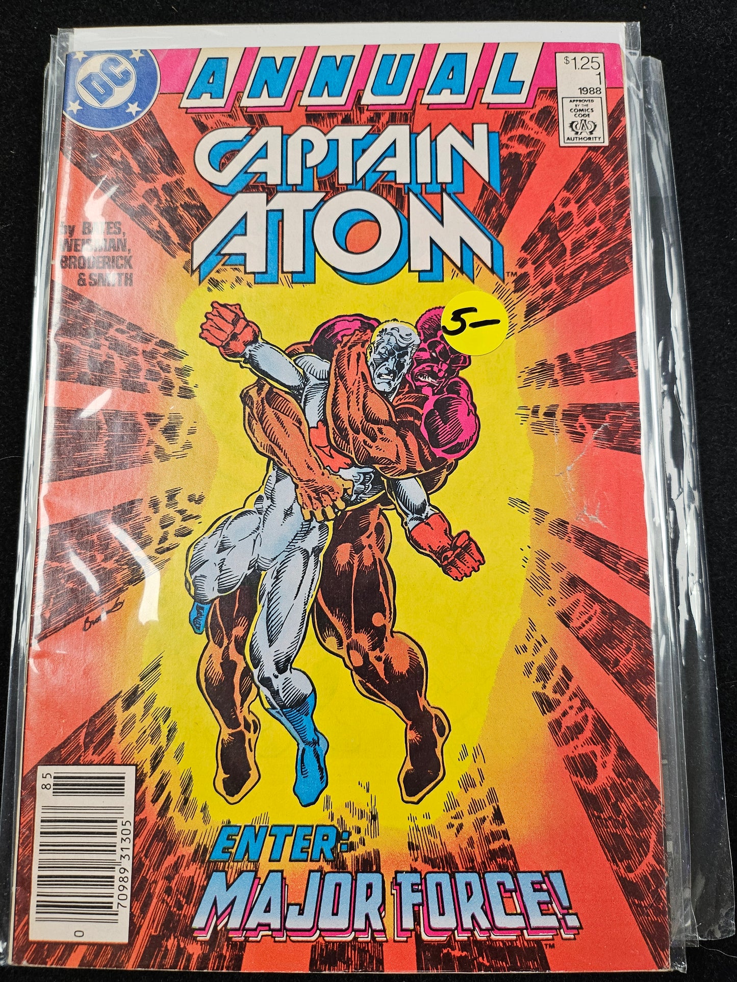 Captain Atom – DC Comics – 1987–1991 – Volume 2 – Annual #1