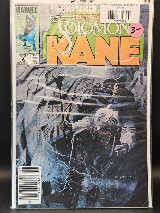 #3 Solomon Kane (1985 Marvel)