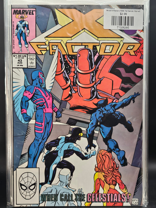 #43d X-Factor (1986 1st Series Marvel)