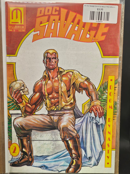 #2 Doc Savage Doom Dynasty (1992 Millennium)