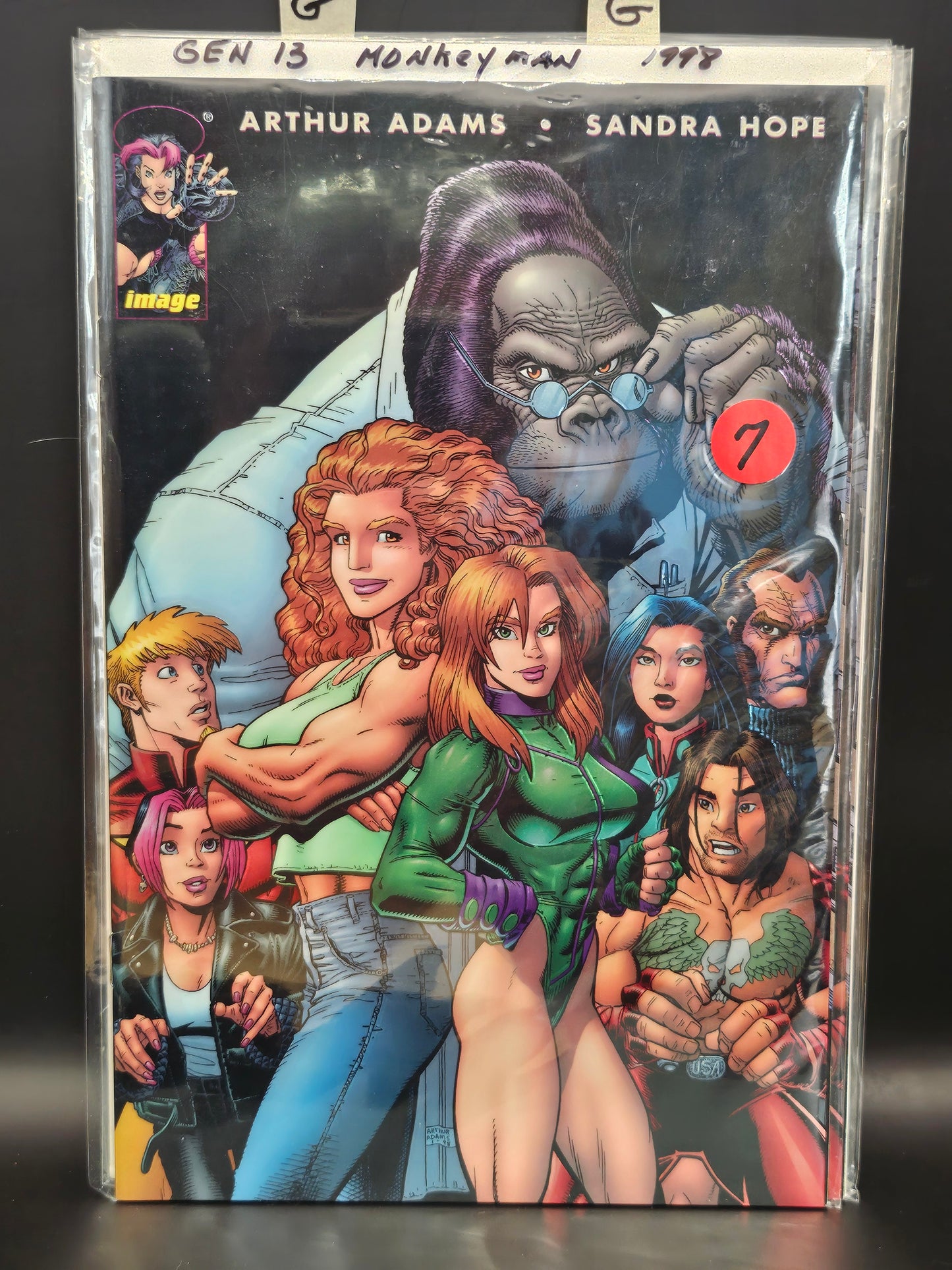#1 Chromium Cover - Gen 13 Monkeyman and O'Brien (1998)