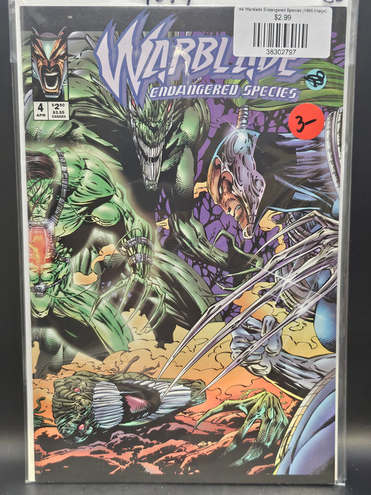 #4 Warblade Endangered Species (1995 Image)