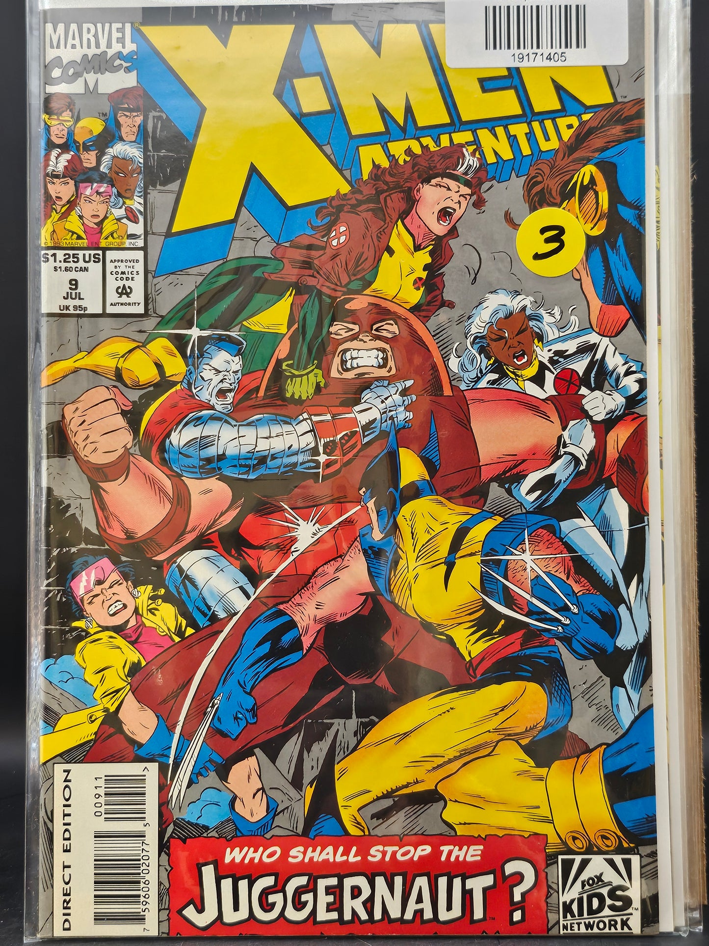 #9d X-Men Adventures (1992 Marvel) Season I