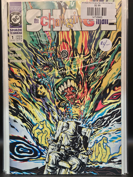 #1 Shade the Changing Man (1990 2nd Series)
