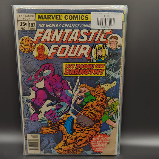 #193MJ Fantastic Four (1961 1st Series) Mark Jewelers
