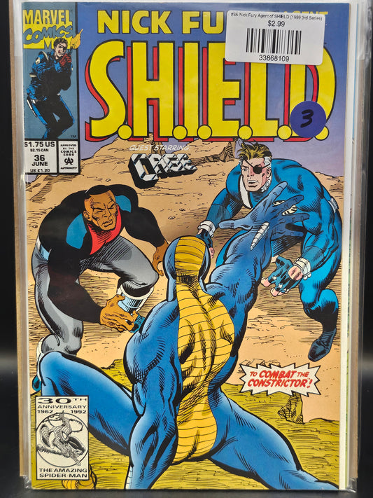 #36 Nick Fury Agent of SHIELD (1989 3rd Series)